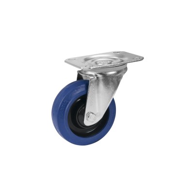 ROADINGER Swivel Castor RD-100 100mm blue ROADINGER Swivel Castor RD-100 100mm blue