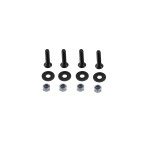 ACCESSORY Screw Set M8x40, black