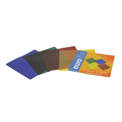 EUROLITE Color-Foil Set 19x19cm, four colors EUROLITE Color-Foil Set 19x19cm, four colors