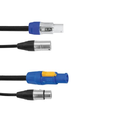 EUROLITE Combi Cable DMX P-Con/3-pin XLR 1.5m EUROLITE Combi Cable DMX P-Con/3-pin XLR 1.5m