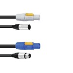 PSSO Combi Cable DMX PowerCon/XLR 3m