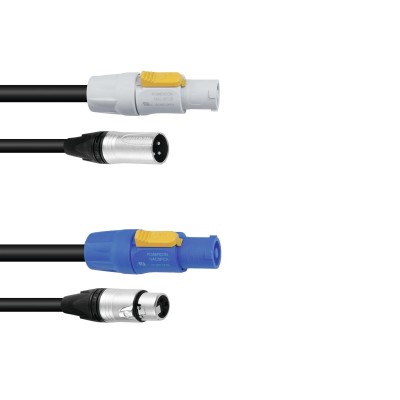 PSSO Combi Cable DMX PowerCon/XLR 3m PSSO Combi Cable DMX PowerCon/XLR 3m