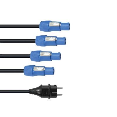 EUROLITE P-Con Power Cable 1-4. 3x2.5mm² EUROLITE P-Con Power Cable 1-4. 3x2.5mm²