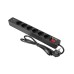 EUROLITE Distributor ON-1 6-fold + 2 USB bk EUROLITE Distributor ON-1 6-fold + 2 USB bk