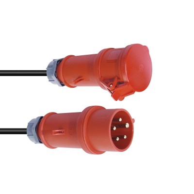 PSSO CEE Extension 16A 5x2.5 15m red PSSO CEE Extension 16A 5x2.5 15m red