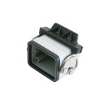 ILME Coupling Casing for 6-pin, PG 16, straight