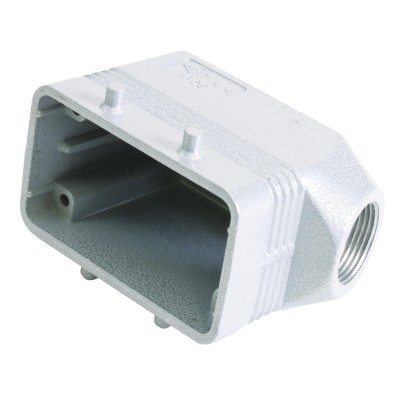 ILME Socket Casing for 10-pin, PG 16, angle