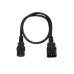 OMNITRONIC IEC Extension 3x1.0 0.6m bk