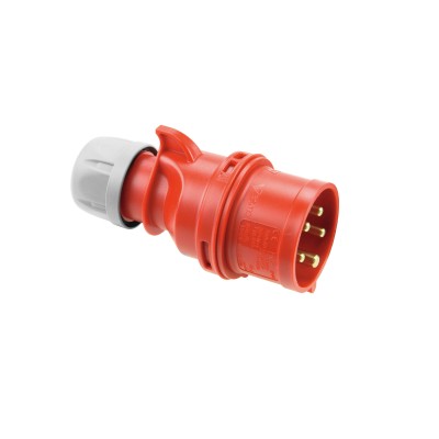 PC ELECTRIC CEE Plug 32A 5-pin rd