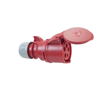 PC ELECTRIC CEE Socket 32A 5-pin rd