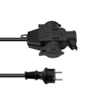 EUROLITE Extension 3x2.5 3m 3-fold