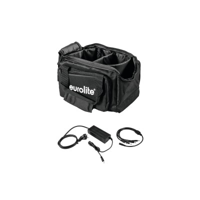 EUROLITE Set SB-14 Soft-Bag + Charger 4x AKKU Flat Light 1 EUROLITE Set SB-14 Soft-Bag + Charger 4x AKKU Flat Light 1