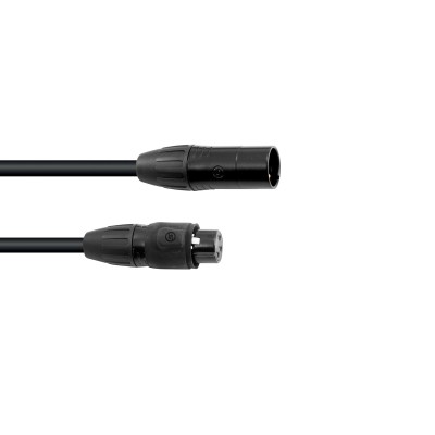 EUROLITE DMX cable SEC-1 IP65 3pin 1m bk EUROLITE DMX cable SEC-1 IP65 3pin 1m bk