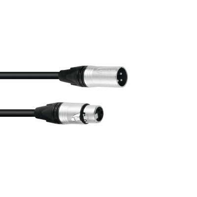PSSO DMX Cable XLR 3-pin 5m bk Neutrik PSSO DMX Cable XLR 3-pin 5m bk Neutrik