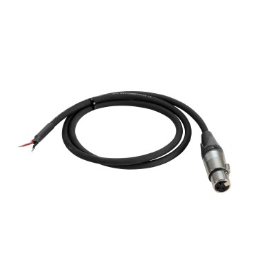 PSSO DMX Cable XLR 3-pin female/Cable wires PSSO DMX Cable XLR 3-pin female/Cable wires