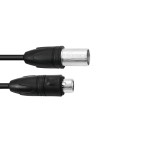 PSSO DMX cable IP65 3pin 7.5m black