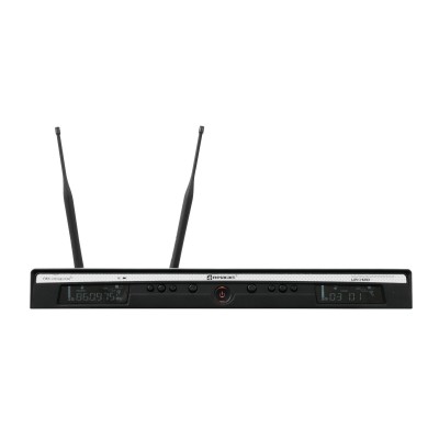 RELACART UR-260D 2-channel UHF Receiver 823-832 + 863-865 MHz RELACART UR-260D 2-channel UHF Receiver 823-832 + 863-865 MHz