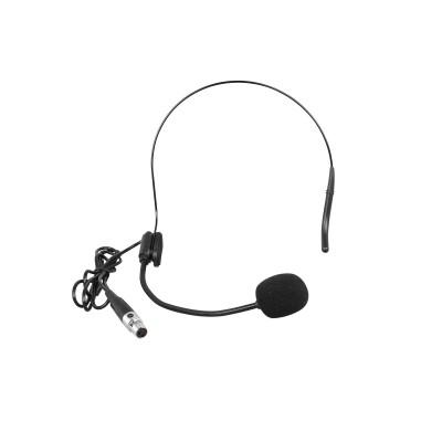 OMNITRONIC UHF-E Series Headset Microphone black OMNITRONIC UHF-E Series Headset Microphone black