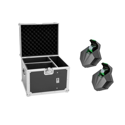 EUROLITE Set 2x LED CAT-80 Beam Effect + Flightcase EUROLITE Set 2x LED CAT-80 Beam Effect + Flightcase