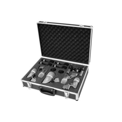 OMNITRONIC MIC 77-7LMH Drum Microphone Set OMNITRONIC MIC 77-7LMH Drum Microphone Set