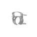 SNAP Mounting Clamp silver 4x SNAP Mounting Clamp silver 4x