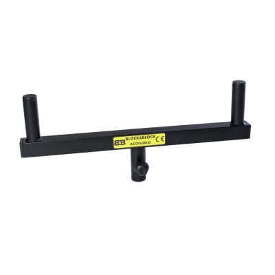 BLOCK AND BLOCK AH3506 Crossbar for two speakers insertion 35mm female BLOCK AND BLOCK AH3506 Crossbar for two speakers insertion 35mm female