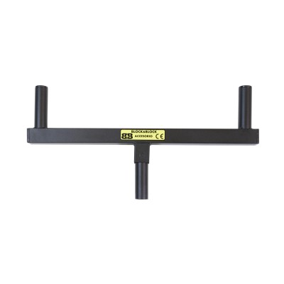 BLOCK AND BLOCK AM3506 Crossbar for two speakers insertion 35mm male BLOCK AND BLOCK AM3506 Crossbar for two speakers insertion 35mm male