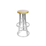 ALUTRUSS Bar Stool, curved