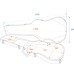 DIMAVERY ABS Case for electric-guitar DIMAVERY ABS Case for electric-guitar