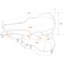 DIMAVERY ABS Case for jumbo acoustic