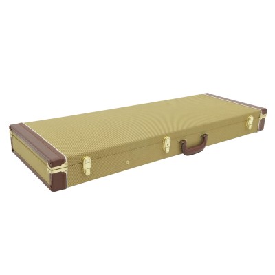 DIMAVERY Wooden Case for E-Guitars, tweed DIMAVERY Wooden Case for E-Guitars, tweed