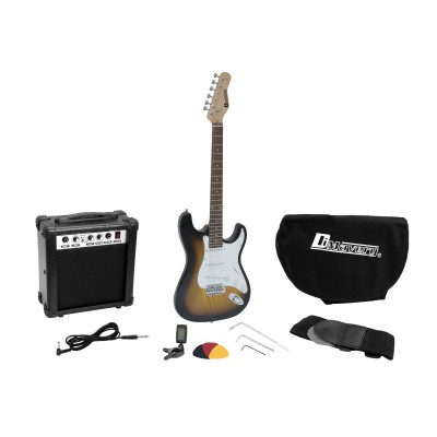 DIMAVERY EGS-1 Electric Guitar Set, sunburst DIMAVERY EGS-1 Electric Guitar Set, sunburst