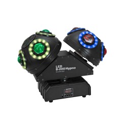 EUROLITE LED B-200 Hypno Double Ball Beam Effect EUROLITE LED B-200 Hypno Double Ball Beam Effect