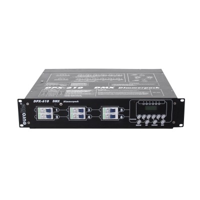 EUROLITE DPX-610 DMX Dimmer Pack EUROLITE DPX-610 DMX Dimmer Pack