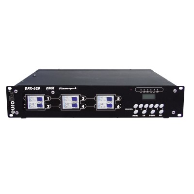 EUROLITE DPX-620 DMX Dimmer Pack EUROLITE DPX-620 DMX Dimmer Pack