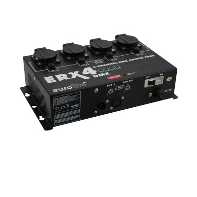 EUROLITE ERX-4 DMX Switch Pack EUROLITE ERX-4 DMX Switch Pack