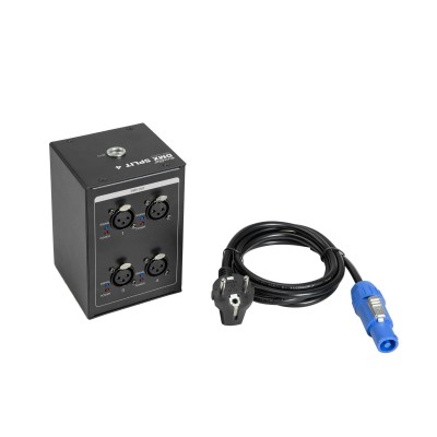 EUROLITE DMX Split 4 Mini Splitter 3pol EUROLITE DMX Split 4 Mini Splitter 3pol
