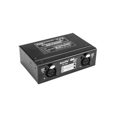 EUROLITE DXT-SP 1in/2out PRO DMX RDM Splitter EUROLITE DXT-SP 1in/2out PRO DMX RDM Splitter