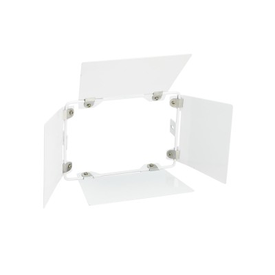 EUROLITE Barndoors for LED CSL-50 Spotlight white EUROLITE Barndoors for LED CSL-50 Spotlight white