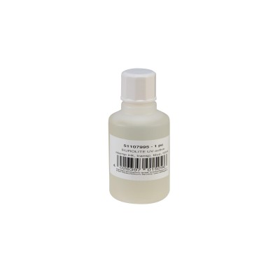 EUROLITE UV-active Stamp Ink, transparent blue, 50ml