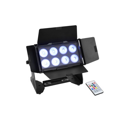 EUROLITE Multiflood IP 8x10W RGBW Wash CRMX EUROLITE Multiflood IP 8x10W RGBW Wash CRMX