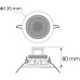 OMNITRONIC CS-4G Ceiling Speaker gold OMNITRONIC CS-4G Ceiling Speaker gold