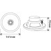 OMNITRONIC WF-4 Flush-Mount Speaker OMNITRONIC WF-4 Flush-Mount Speaker