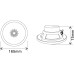 OMNITRONIC WF-5 Flush-Mount Speaker OMNITRONIC WF-5 Flush-Mount Speaker