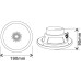 OMNITRONIC WF-6 Flush-Mount Speaker OMNITRONIC WF-6 Flush-Mount Speaker