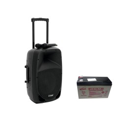 OMNITRONIC Set MES-12BT2 + Battery OMNITRONIC Set MES-12BT2 + Battery