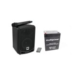 OMNITRONIC Set WAMS-65BT + Battery
