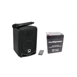 OMNITRONIC Set WAMS-65BT + Battery