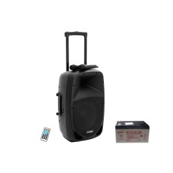 OMNITRONIC Set MES-15BT2 + Battery OMNITRONIC Set MES-15BT2 + Battery