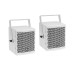 OMNITRONIC Set MOLLY 2.1 Active System Sub + 2x Top + Accessories, white OMNITRONIC Set MOLLY 2.1 Active System Sub + 2x Top + Accessories, white